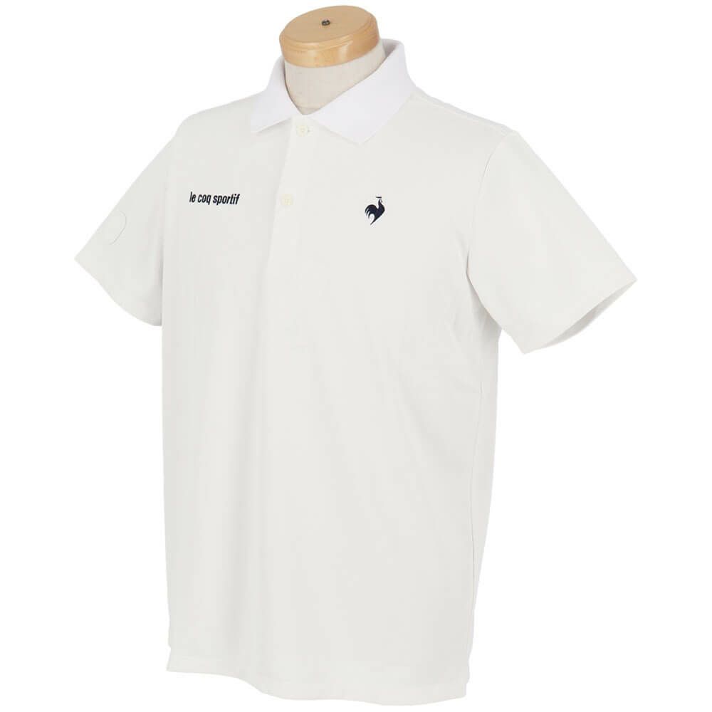 ルコック Le coq sportif　メンズ ロゴ刺繍 NEW BASIC 半袖 ポロシャツ LG5SHS16M　2025年モデル 詳細6