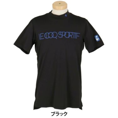 ルコック Le coq sportif　メンズ カラーブロック柄 半袖 モックネックシャツ LG5SHS51M　2025年モデル 詳細2