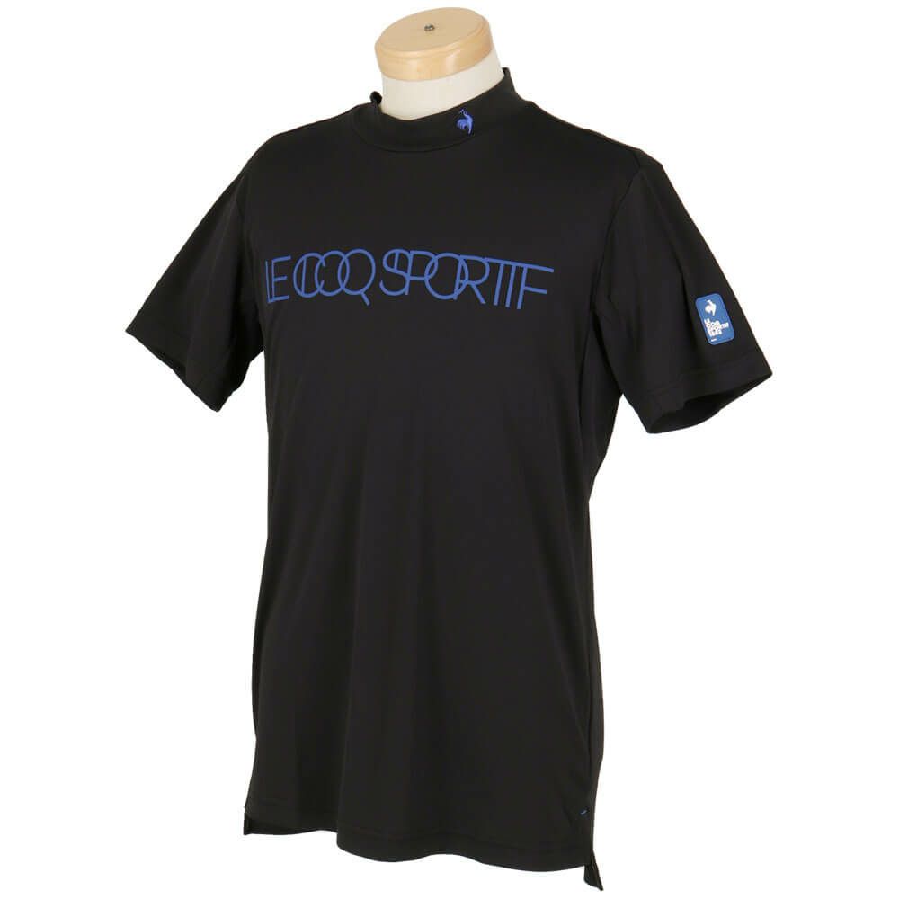 ルコック Le coq sportif　メンズ カラーブロック柄 半袖 モックネックシャツ LG5SHS51M　2025年モデル 詳細4