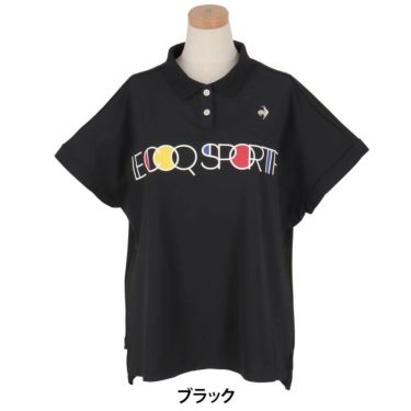 ルコック Le coq sportif　レディース ワイドフィット 半袖 ポロシャツ LG5SHS04L　2025年モデル 詳細2