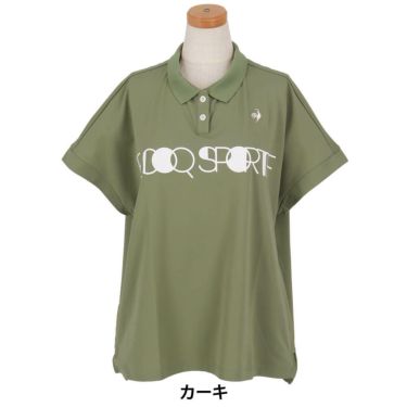 ルコック Le coq sportif　レディース ワイドフィット 半袖 ポロシャツ LG5SHS04L　2025年モデル 詳細5