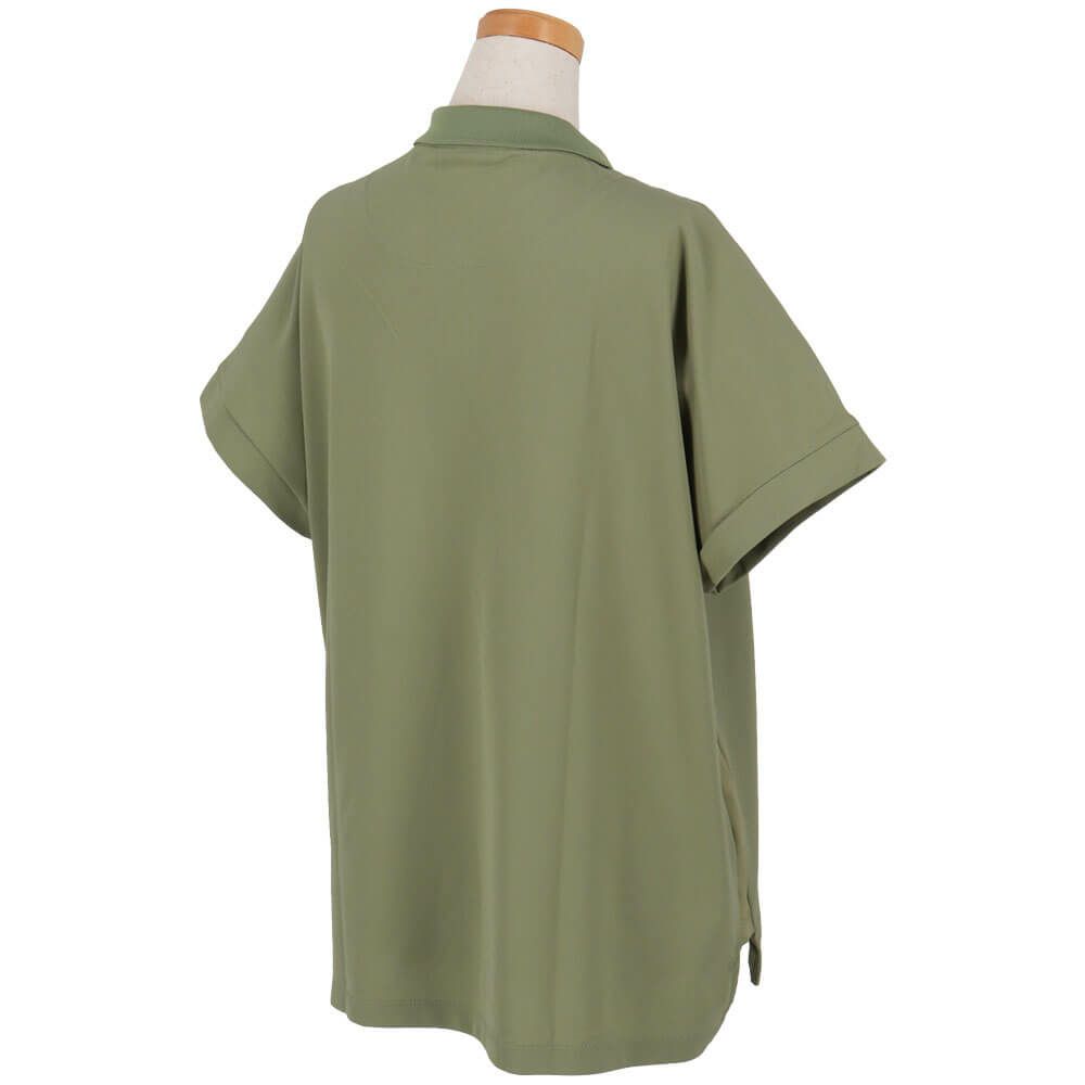 ルコック Le coq sportif　レディース ワイドフィット 半袖 ポロシャツ LG5SHS04L　2025年モデル 詳細6