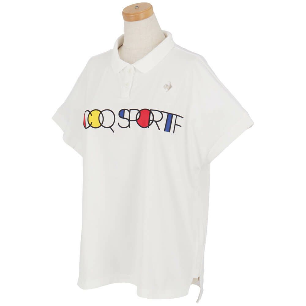 ルコック Le coq sportif　レディース ワイドフィット 半袖 ポロシャツ LG5SHS04L　2025年モデル 詳細10