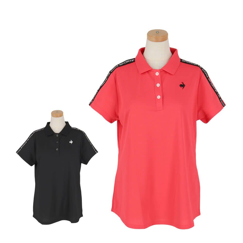 ルコック Le coq sportif　レディース Aラインシルエット 半袖 ポロシャツ LG5SHS06L　2025年モデル