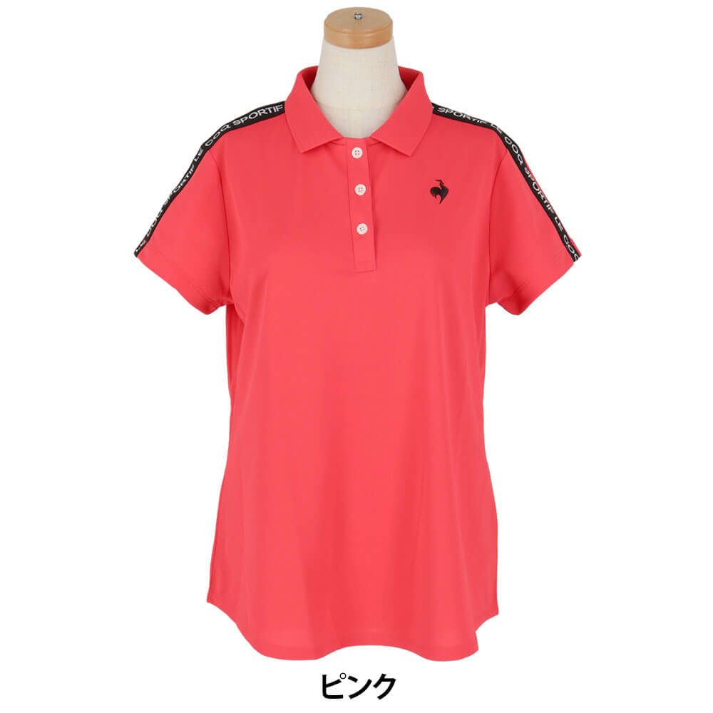 ルコック Le coq sportif　レディース Aラインシルエット 半袖 ポロシャツ LG5SHS06L　2025年モデル 詳細5