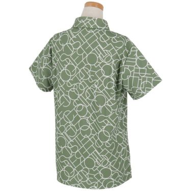 ルコック Le coq sportif　レディース カラーブロック総柄 半袖 ポロシャツ LG5SHS07L　2025年モデル 詳細3