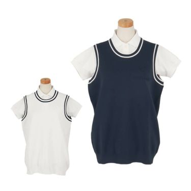 ルコック Le coq sportif　レディース NEW BASIC クルーネック ベスト LG5SVE50L　2025年モデル