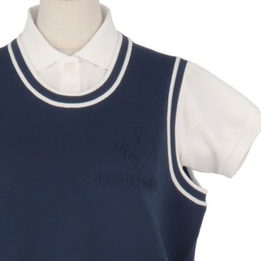 ルコック Le coq sportif　レディース NEW BASIC クルーネック ベスト LG5SVE50L　2025年モデル 詳細5