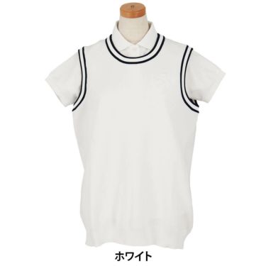 ルコック Le coq sportif　レディース NEW BASIC クルーネック ベスト LG5SVE50L　2025年モデル 詳細6