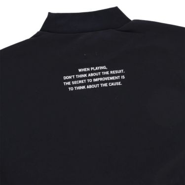 ザ スウィンガー THE SWINGGGR　メンズ SWG ロゴプリント 半袖 モックネックシャツ 0125-SWG-CT006 BLACK　2025年モデル 詳細4