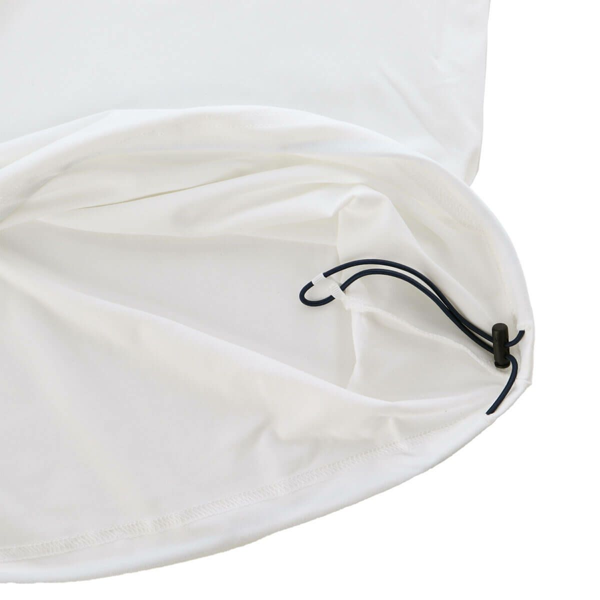 ザ スウィンガー THE SWINGGGR　メンズ SWG ロゴプリント 半袖 モックネックシャツ 0125-SWG-CT006 WHITE　2025年モデル 詳細5