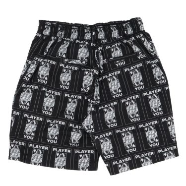 ザ スウィンガー THE SWINGGGR　メンズ TRUMP 総柄プリント ショートパンツ 0125-SWG-PT001 BLACK　2025年モデル 詳細2