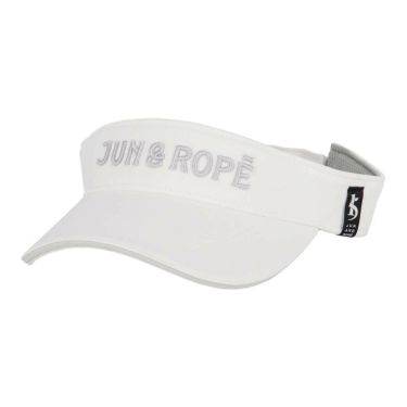 ジュン アンド ロペ JUN ＆ ROPE　レディース 立体ロゴ刺繍 バイザー ERU15020 07 グレー　2025年モデル