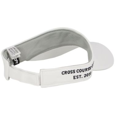 ジュン アンド ロペ JUN ＆ ROPE　レディース 立体ロゴ刺繍 バイザー ERU15020 07 グレー　2025年モデル 詳細2