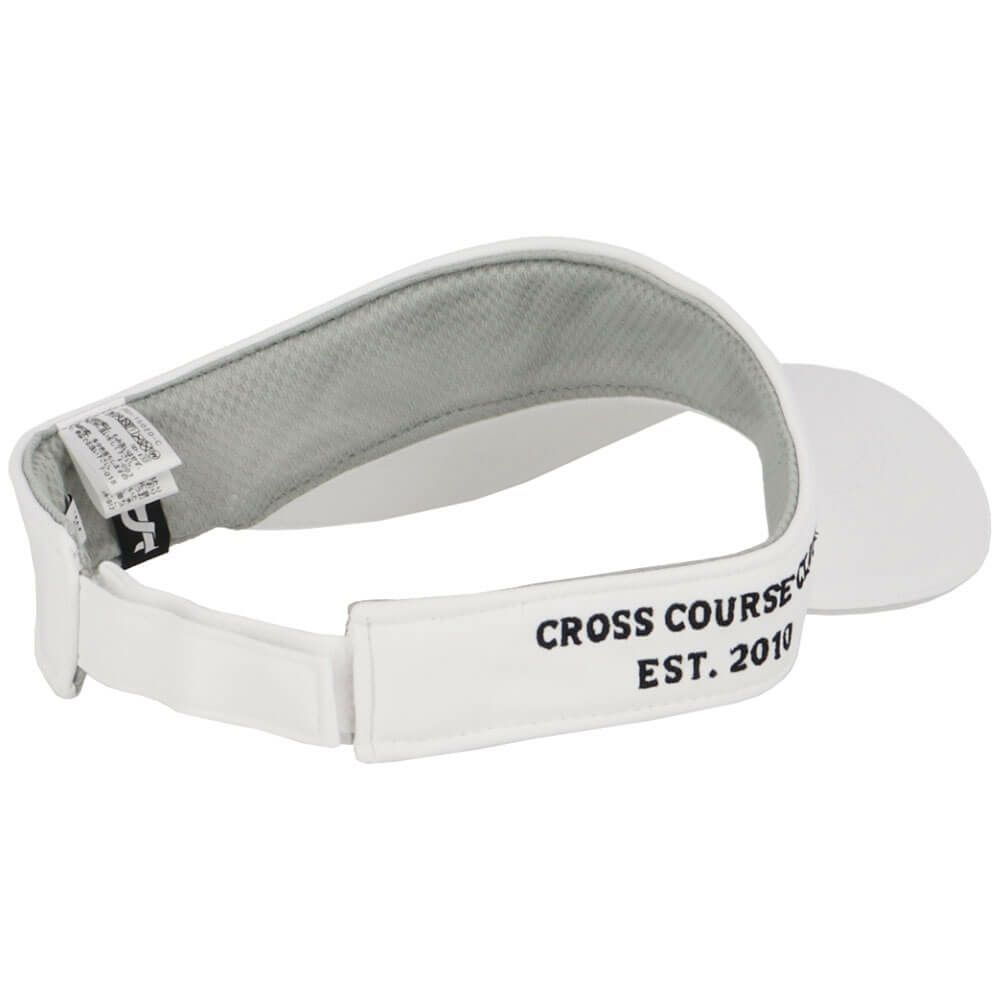 ジュン アンド ロペ JUN ＆ ROPE　レディース 立体ロゴ刺繍 バイザー ERU15020 07 グレー　2025年モデル 詳細2