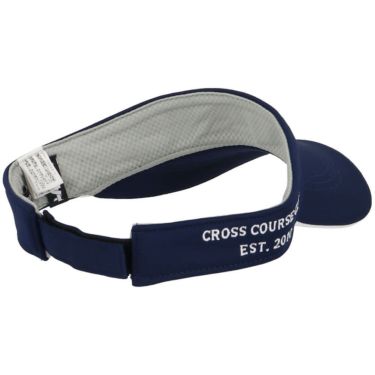 ジュン アンド ロペ JUN ＆ ROPE　レディース 立体ロゴ刺繍 バイザー ERU15020 40 ネイビー　2025年モデル 詳細2