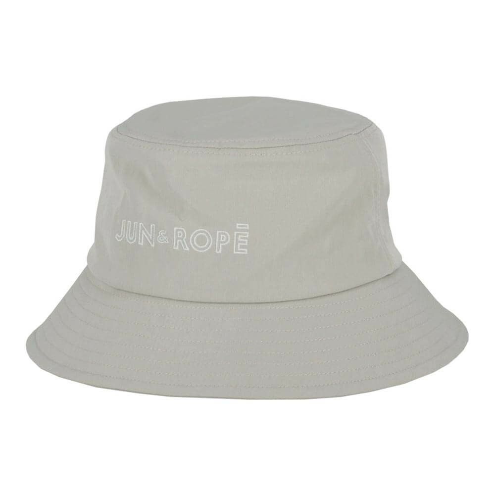 ジュン アンド ロペ JUN ＆ ROPE　レディース ロゴ刺繍 バケットハット ERU55000 07 グレー　2025年モデル