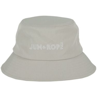 ジュン アンド ロペ JUN ＆ ROPE　レディース ロゴ刺繍 バケットハット ERU55000 07 グレー　2025年モデル 詳細3