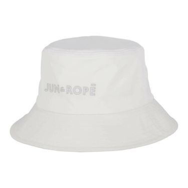 ジュン アンド ロペ JUN ＆ ROPE　レディース ロゴ刺繍 バケットハット ERU55000 10 ホワイト　2025年モデル