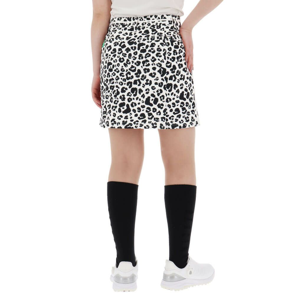 ジュン アンド ロペ JUN ＆ ROPE　レディース モノトーンアニマル柄 インナーパンツ付き スカート ERC25100　2025年モデル 詳細2