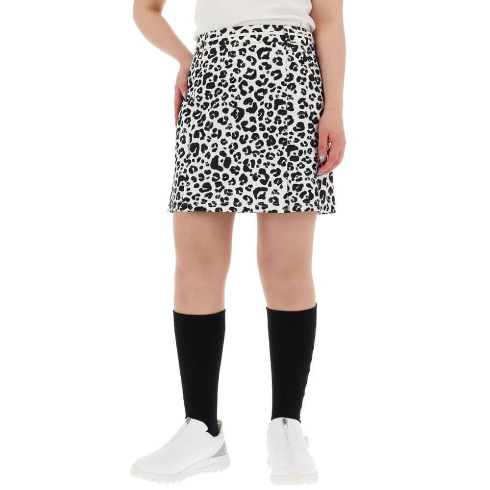 ジュン アンド ロペ JUN ＆ ROPE　レディース モノトーンアニマル柄 インナーパンツ付き スカート ERC25100　2025年モデル 詳細3