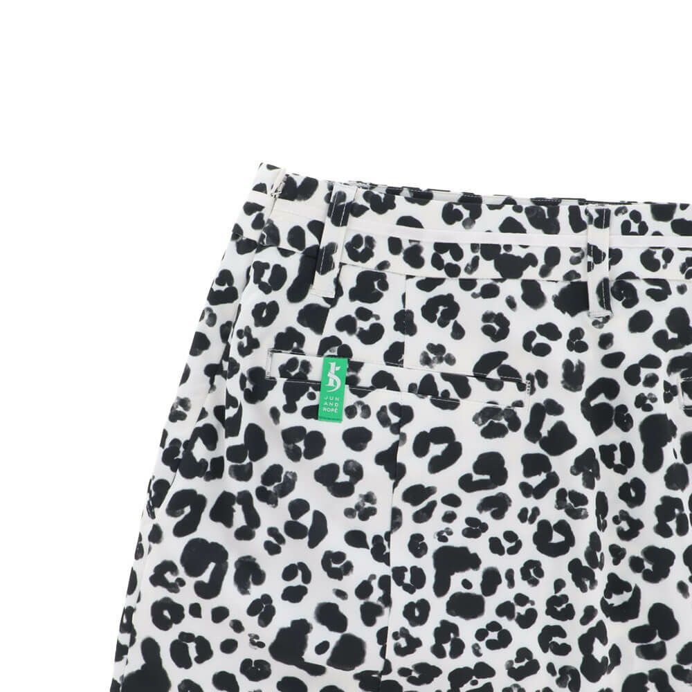 ジュン アンド ロペ JUN ＆ ROPE　レディース モノトーンアニマル柄 インナーパンツ付き スカート ERC25100　2025年モデル 詳細5