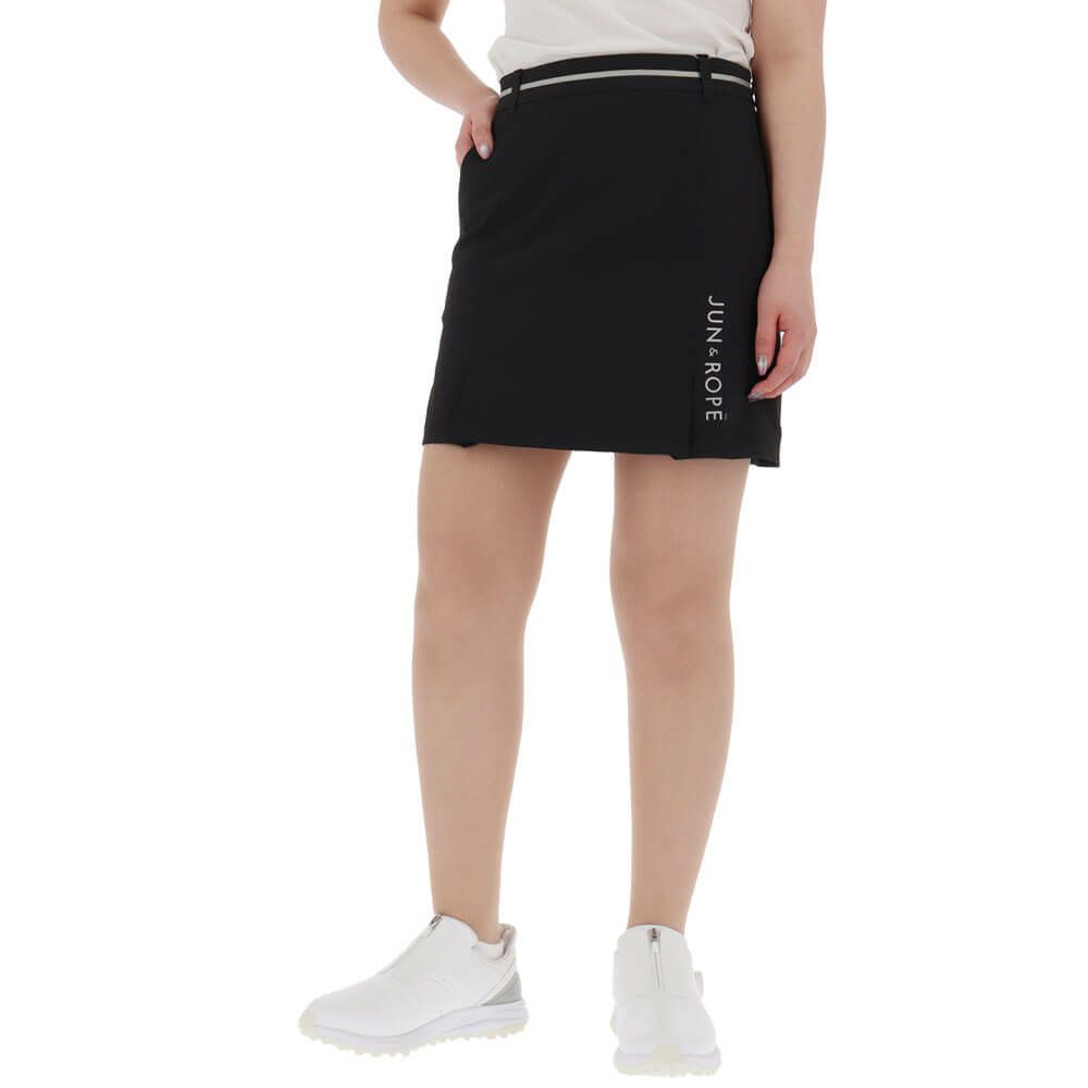 ジュン アンド ロペ JUN ＆ ROPE　レディース ピケロゴ使い インナーパンツ付き スカート ERC35100　2025年モデル 詳細3