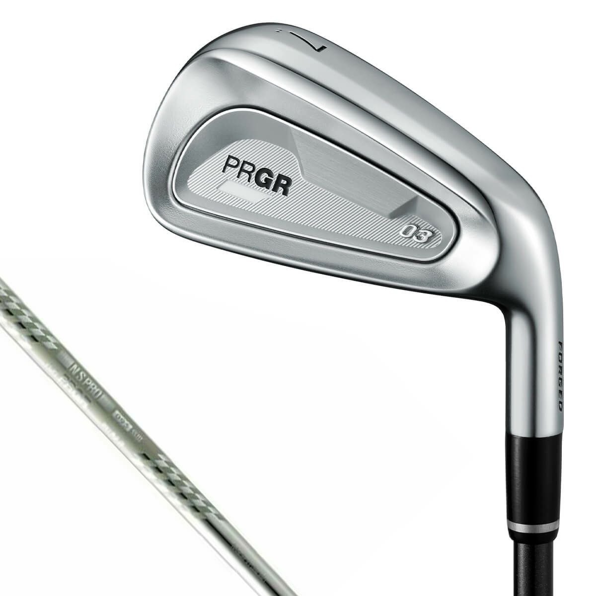 プロギア PRGR　03 ゼロサン アイアン 2025年モデル　単品　SPEC STEEL III Ver.2 スチールシャフト
