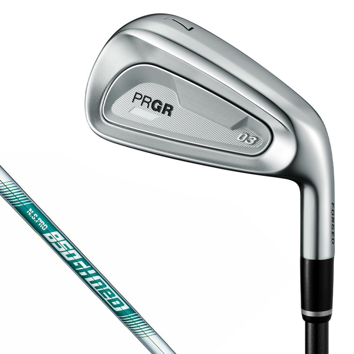 プロギア PRGR　03 ゼロサン アイアン 2025年モデル　5本セット（＃7～9、PW、AW）　N.S.PRO 850GH neo スチールシャフト