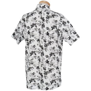 ブリヂストンゴルフ　メンズ 花柄 総柄 半袖ポロシャツ 3GE02A　2025年モデル 詳細2