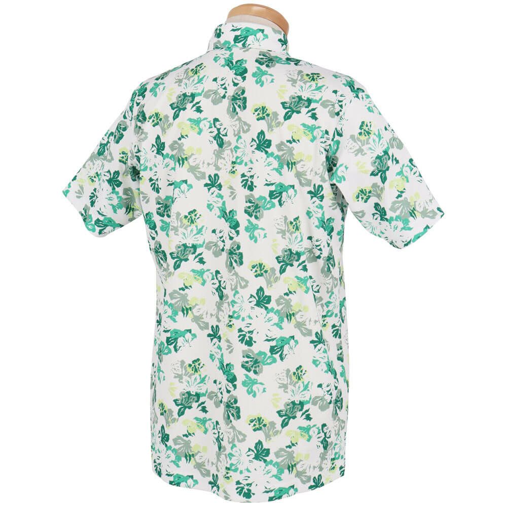 ブリヂストンゴルフ　メンズ 花柄 総柄 半袖ポロシャツ 3GE02A　2025年モデル 詳細5