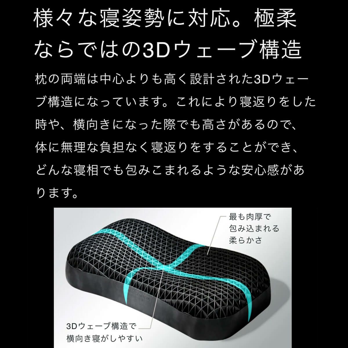 太陽 ヒツジのいらない枕 極柔 テンセル枕カバー付き | 【公式】有賀園