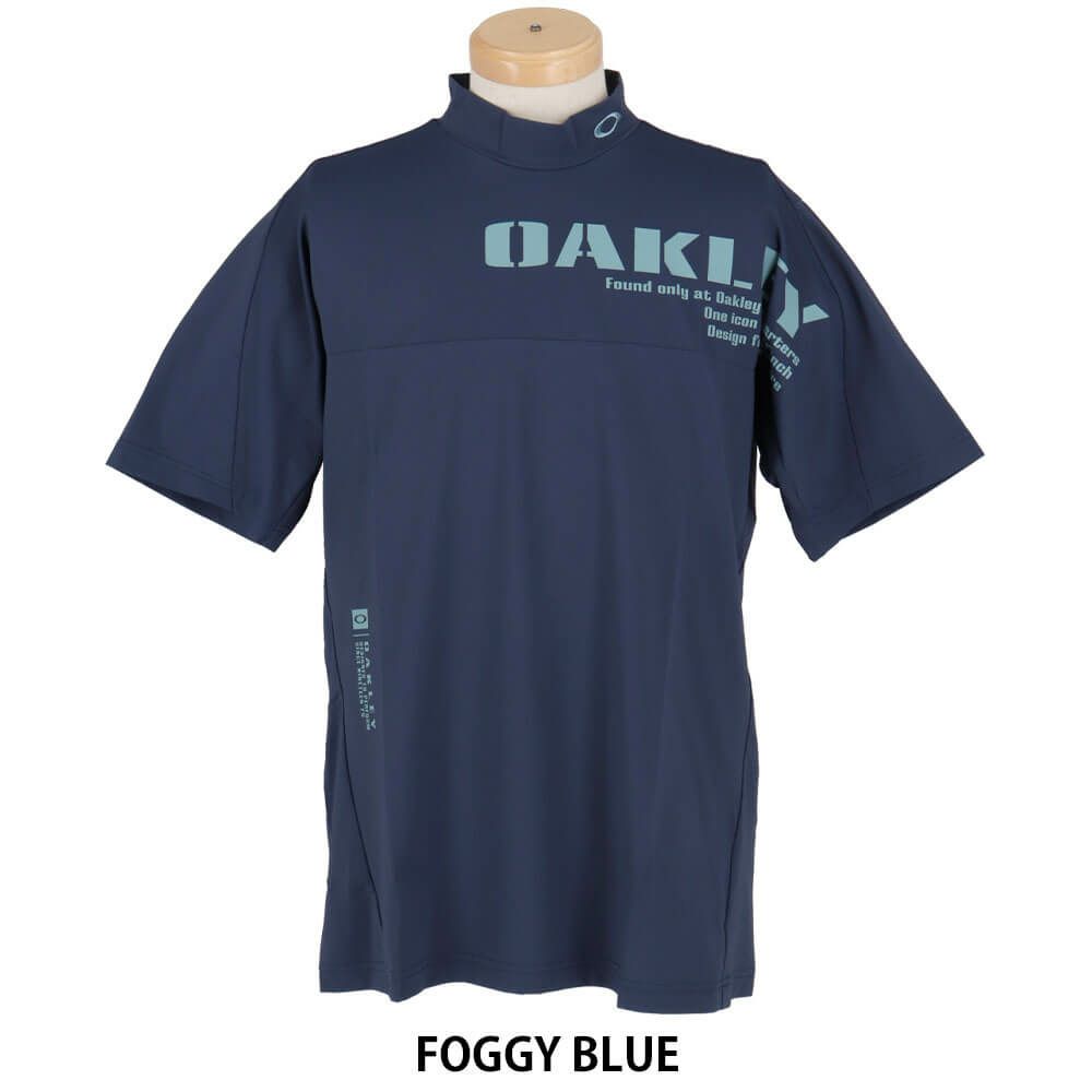 オークリー OAKLEY　メンズ 半袖 モックネックシャツ FOA407677　2025年モデル 詳細8