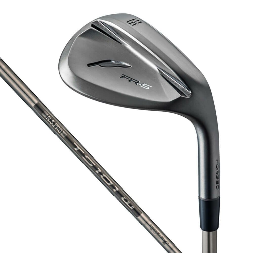 フォーティーン　FR-5 ウェッジ ダイヤモンドブラックサテン仕上げ　N.S.PRO TS-101w スチールシャフト　2025年モデル