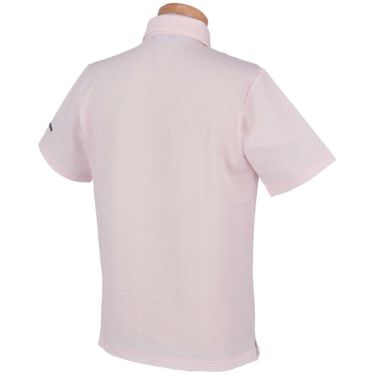 マンシングウェア Munsingwear　メンズ ストライプ サッカー 半袖 ポロシャツ MG5SHS83M　2025年モデル 詳細4