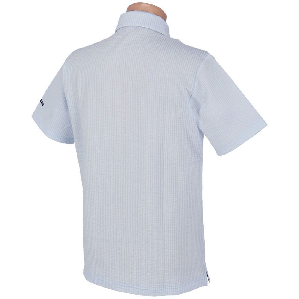 マンシングウェア Munsingwear　メンズ ストライプ サッカー 半袖 ポロシャツ MG5SHS83M　2025年モデル 詳細6