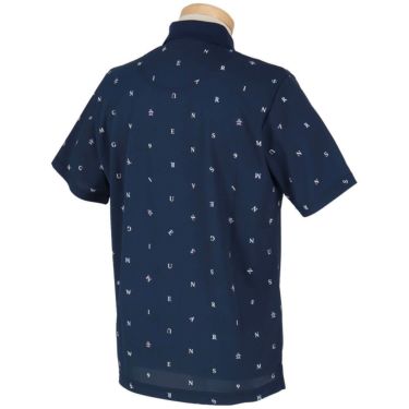 マンシングウェア Munsingwear　メンズ 飛び柄プリント 半袖 ポロシャツ MG5SHS87M　2025年モデル 詳細2