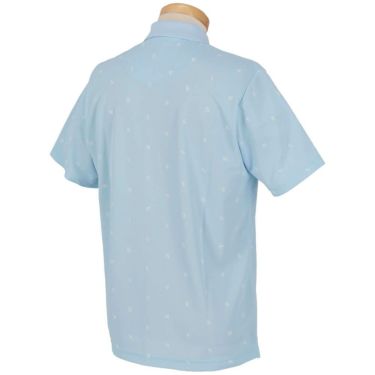 マンシングウェア Munsingwear　メンズ 飛び柄プリント 半袖 ポロシャツ MG5SHS87M　2025年モデル 詳細4