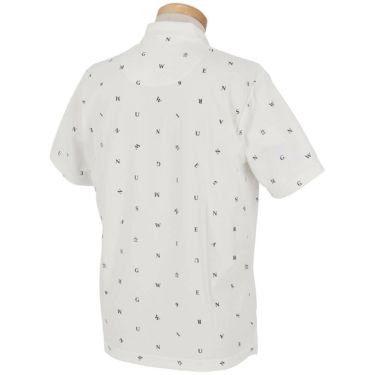 マンシングウェア Munsingwear　メンズ 飛び柄プリント 半袖 ポロシャツ MG5SHS87M　2025年モデル 詳細6