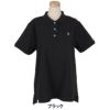 マンシングウェア Munsingwear　レディース 鹿の子 半袖 ポロシャツ MG5SHS54L　2025年モデル ブラック