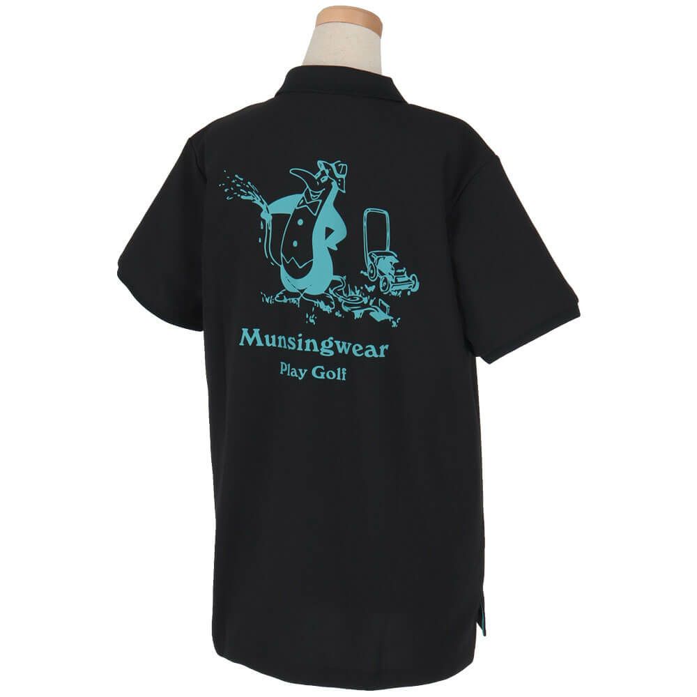 マンシングウェア Munsingwear　レディース 鹿の子 半袖 ポロシャツ MG5SHS54L　2025年モデル 詳細2