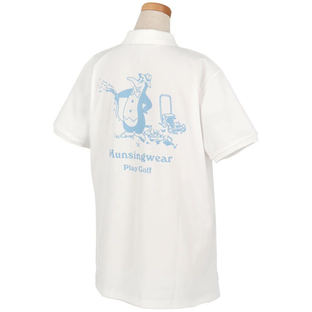マンシングウェア Munsingwear　レディース 鹿の子 半袖 ポロシャツ MG5SHS54L　2025年モデル 詳細6