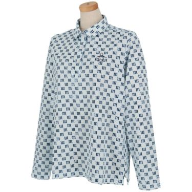 マンシングウェア Munsingwear　レディース ロゴプリント 長袖 ポロシャツ MG5SLS24L　2025年モデル 詳細5