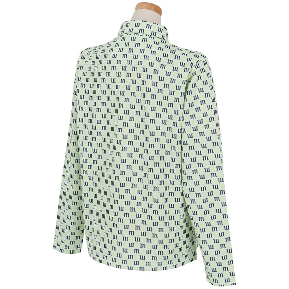 マンシングウェア Munsingwear　レディース ロゴプリント 長袖 ポロシャツ MG5SLS24L　2025年モデル 詳細6