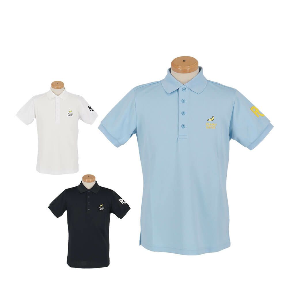 パーリーゲイツ PEARLY GATES　メンズ ストレッチカノコ 半袖 ポロシャツ 053-5160303　2025年モデル