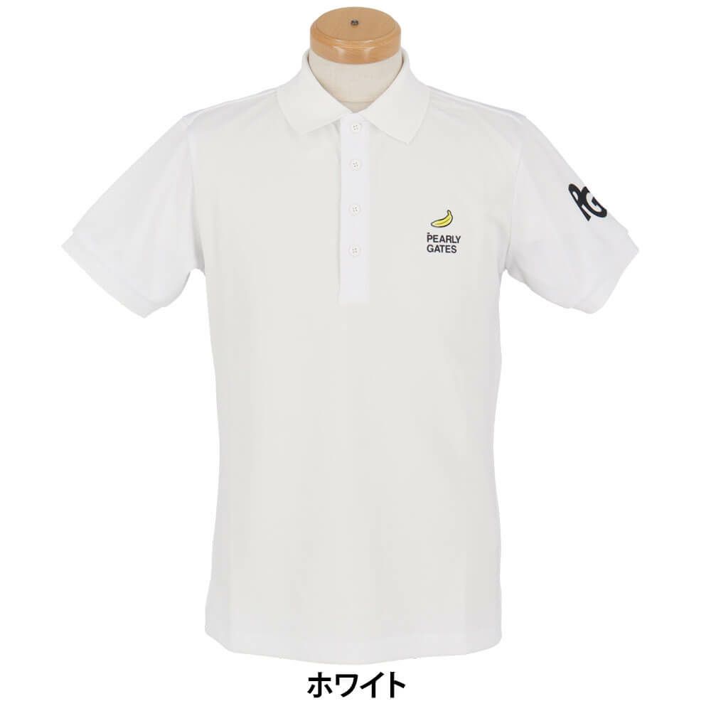 パーリーゲイツ PEARLY GATES　メンズ ストレッチカノコ 半袖 ポロシャツ 053-5160303　2025年モデル 詳細2