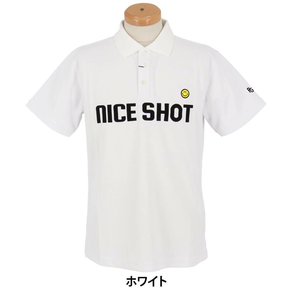 パーリーゲイツ PEARLY GATES　メンズ ポリエステルメッシュ 半袖 ポロシャツ 053-5160311　2025年モデル 詳細2