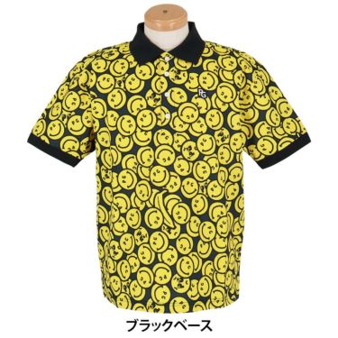パーリーゲイツ PEARLY GATES　メンズ バナナPG SMILE柄 ジャージ 半袖 ポロシャツ 053-5160415　2025年モデル 詳細2