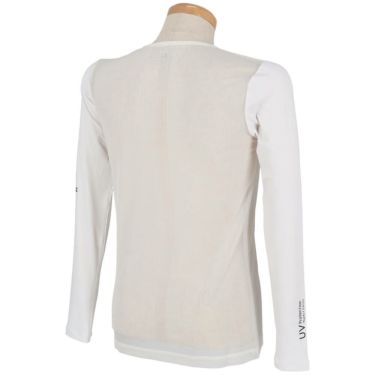 パーリーゲイツ PEARLY GATES　メンズ E/ハイマルチFDベア天竺 Vネック 長袖 インナーシャツ 053-5166405　2025年モデル 詳細3