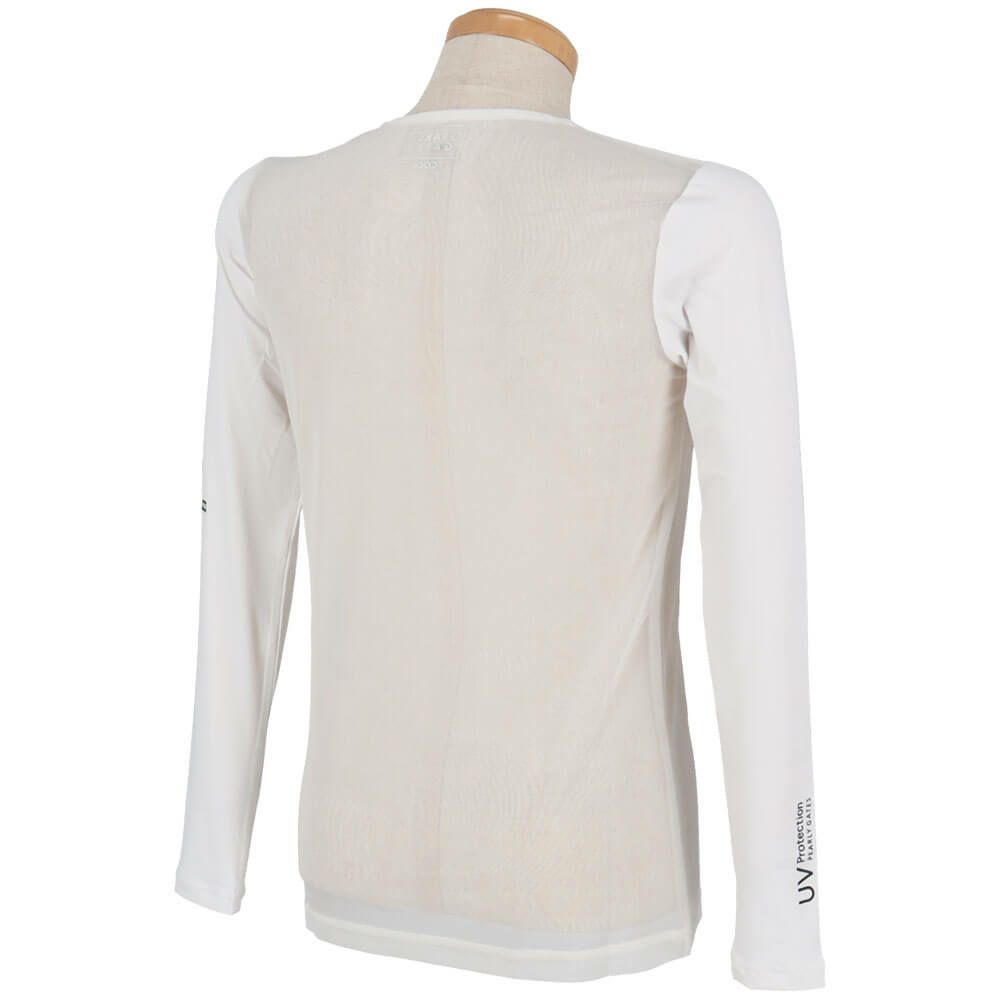 パーリーゲイツ PEARLY GATES　メンズ E/ハイマルチFDベア天竺 Vネック 長袖 インナーシャツ 053-5166405　2025年モデル 詳細3